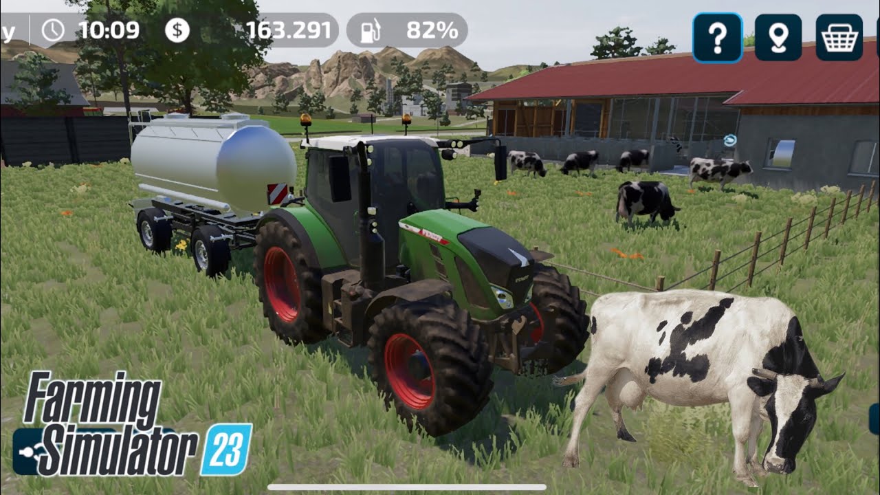 Tractor games how to sell milk fs23 / Farming simulator 23 new games