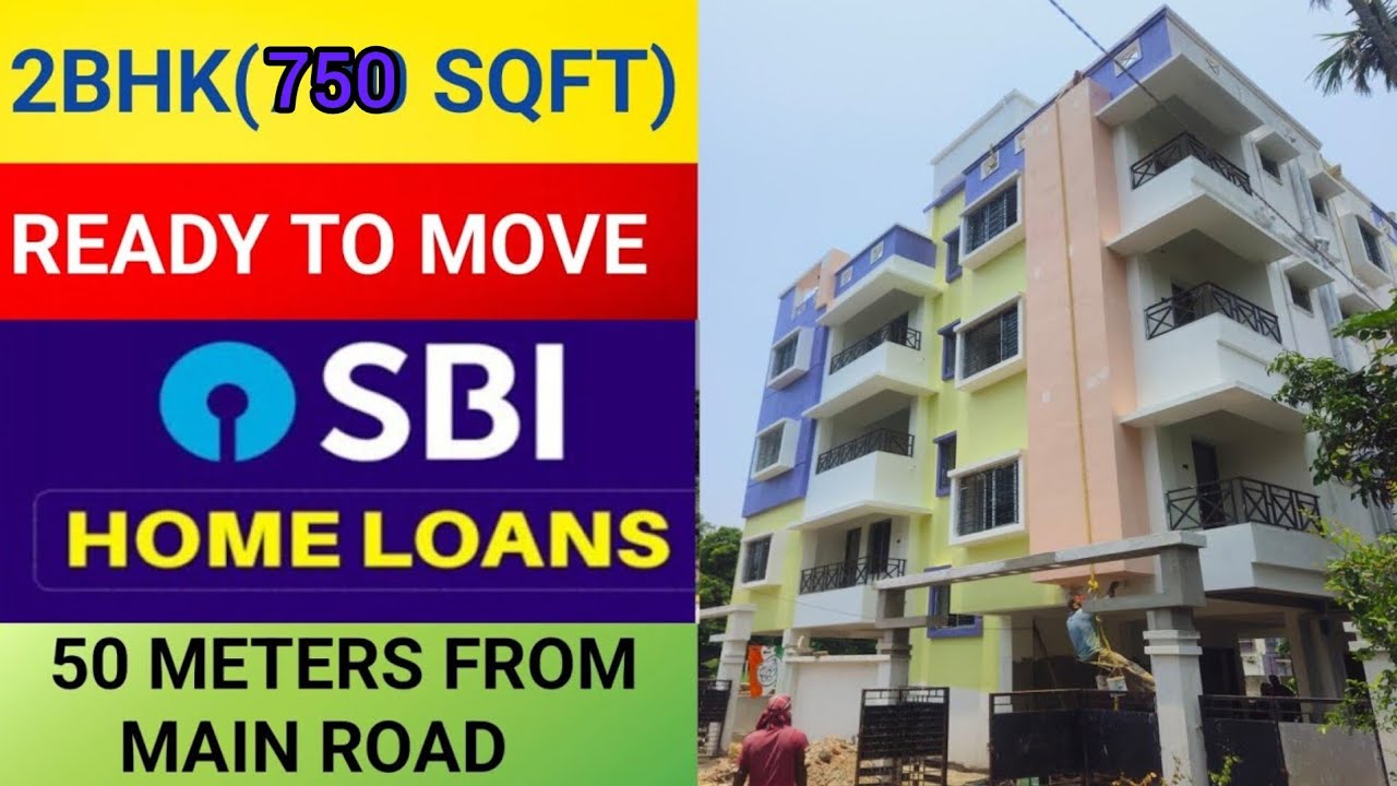 2 BHK 750 SQFT New Flat For Sale Garia Lake Pally ( Boral) 1 St Floor Sbi Bank Approve #2bhk #Flat 