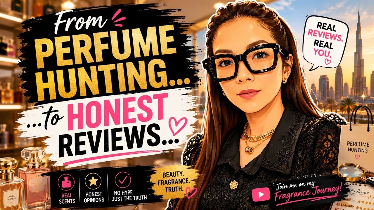 From perfume hunting… to honest reviews 👃✨