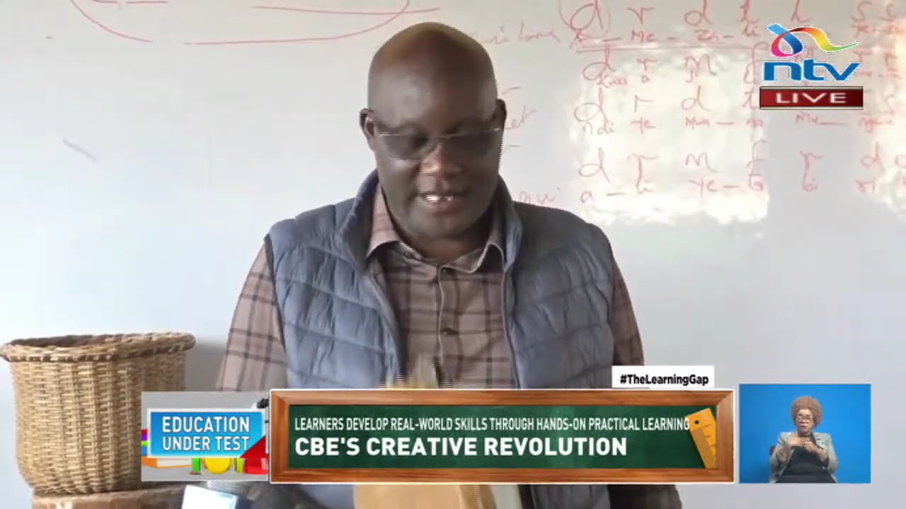Schools improvise with materials in learners’ environment to teach under CBE amid limited resources