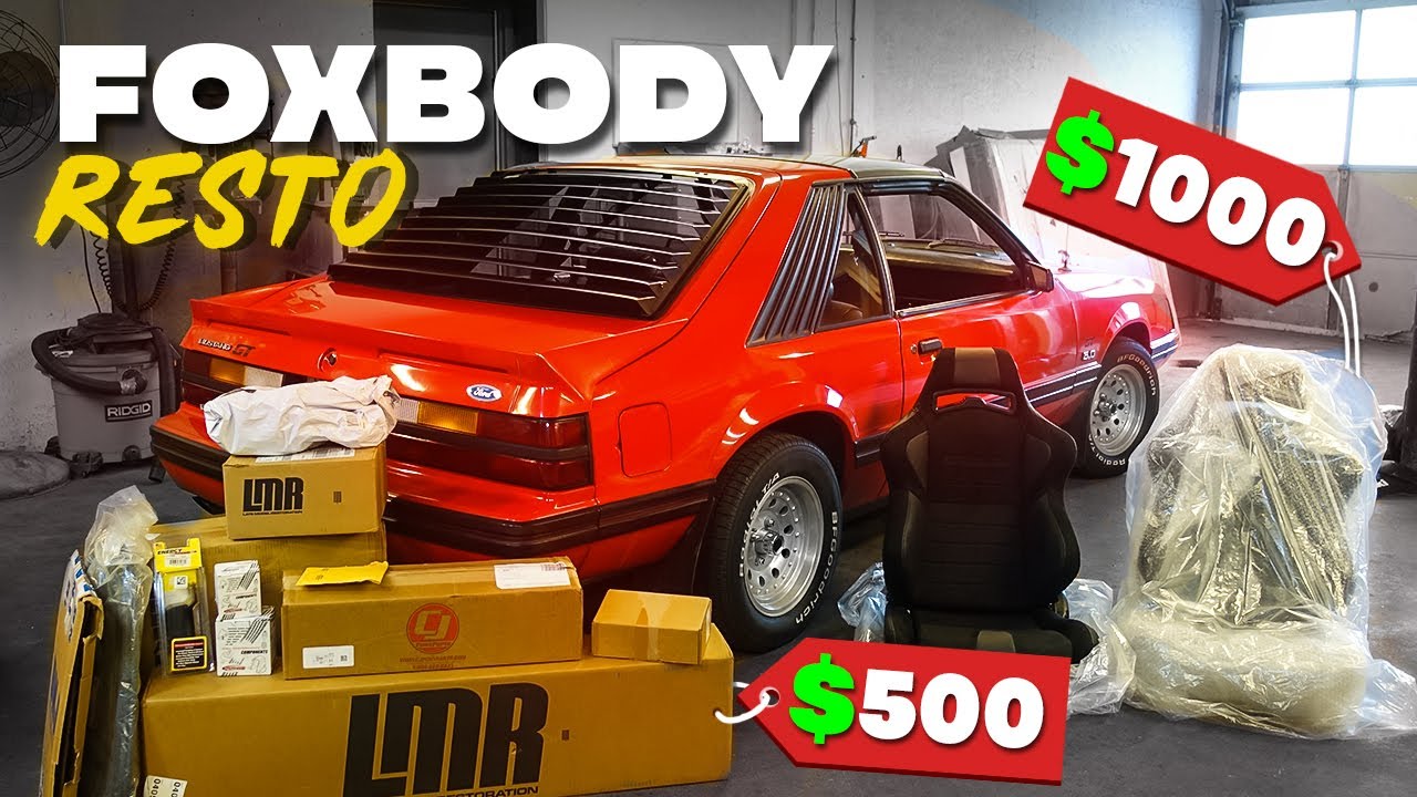 1983 Mustang Foxbody gets $2300 Upgrade..