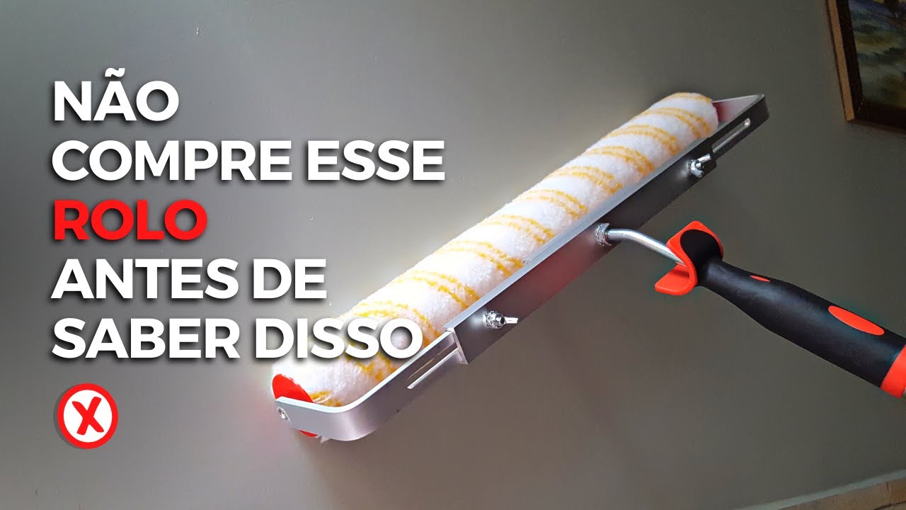 REVIEW DO ROLO ANTIGOTAS E DO SUPORTE 46CM ATLAS (FACILIDADE NA HORA DE PINTAR)