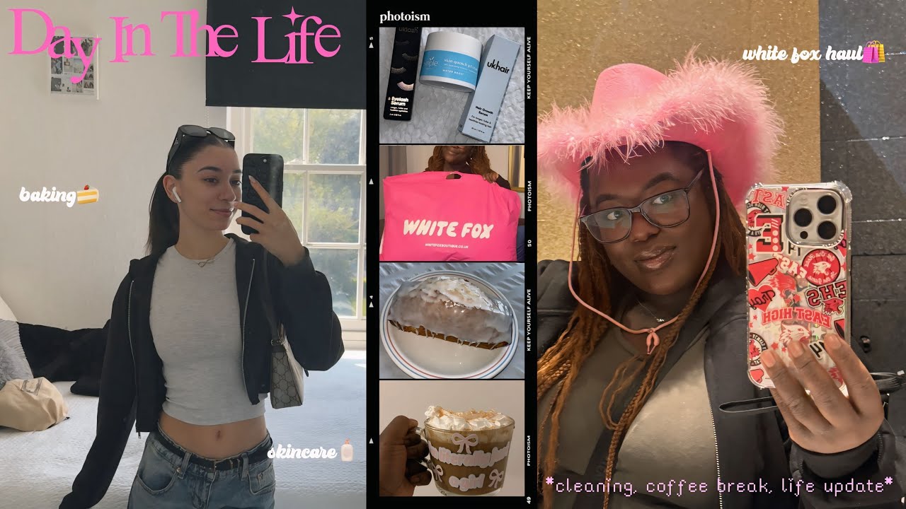 VLOG ☆ Day in my life - Where we’ve been, White fox haul, Baking || Dani x Lex