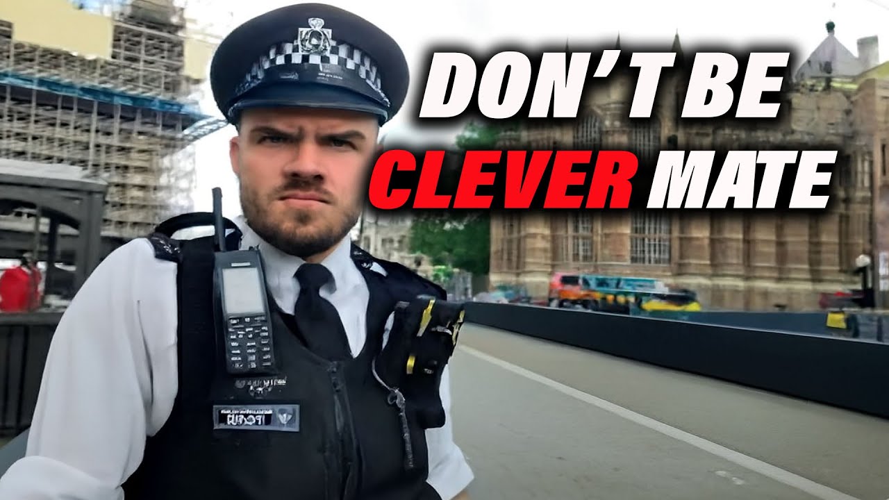 UK Cop Tries To Intimidate Auditor — Gets EXPOSED On Camera