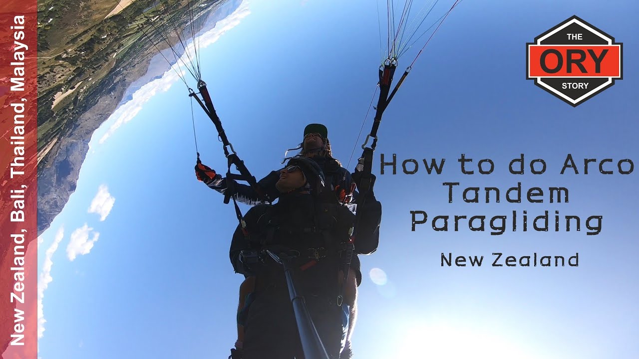 How to do Acro Tandem Paragliding  - Queenstown, NEW ZEALAND | ORY STORY