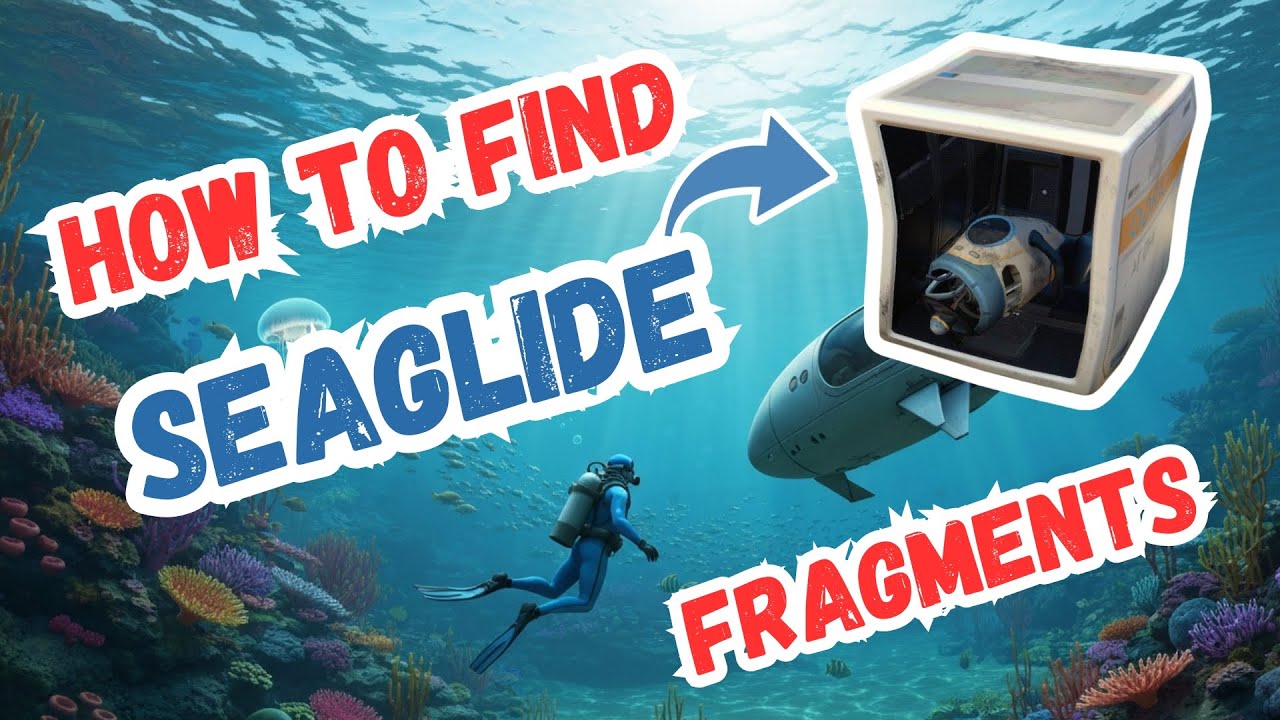 ⚡How To Get A Seaglide In Subnautica | Guide & Walkthrough 
