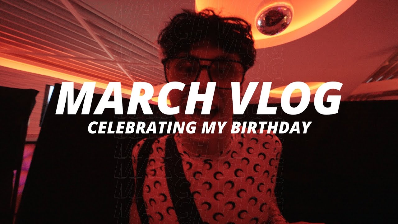 CELEBRATING MY BIRTHDAY ON TOUR | VLOGTASM#2