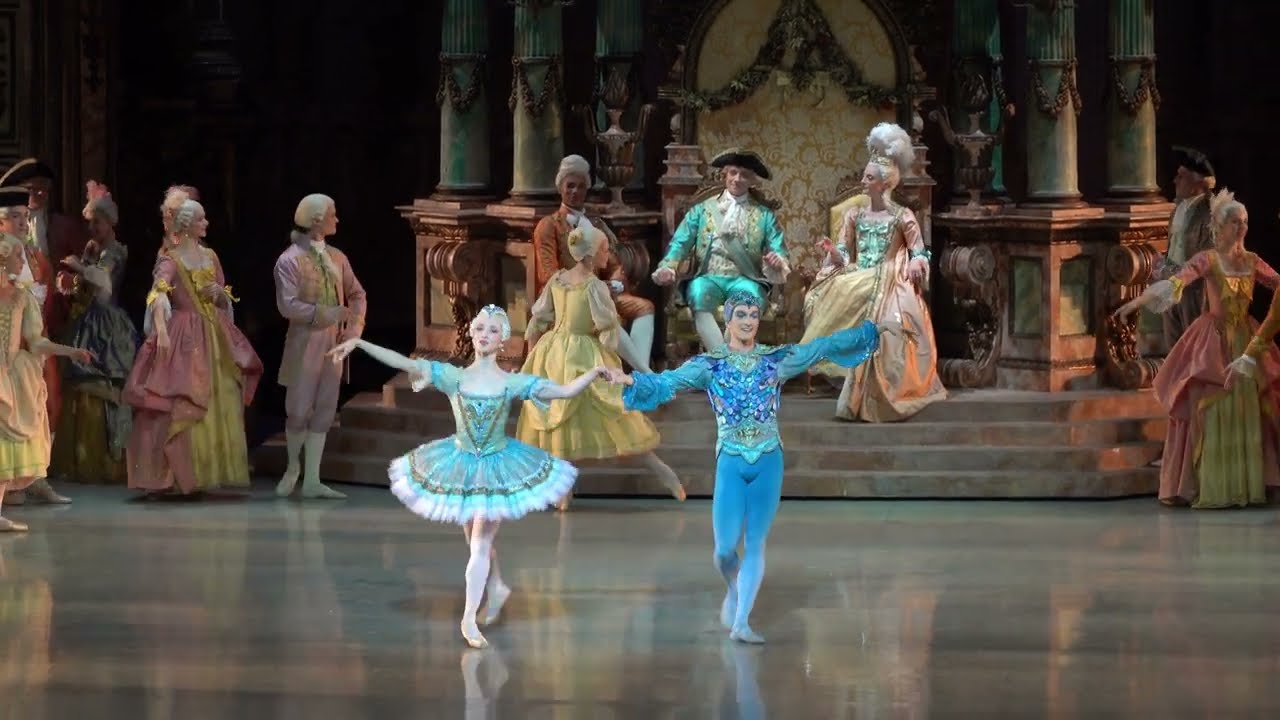 @inesmcintosh5280 & ‪@ShaleDancer in Blue Bird pas de deux