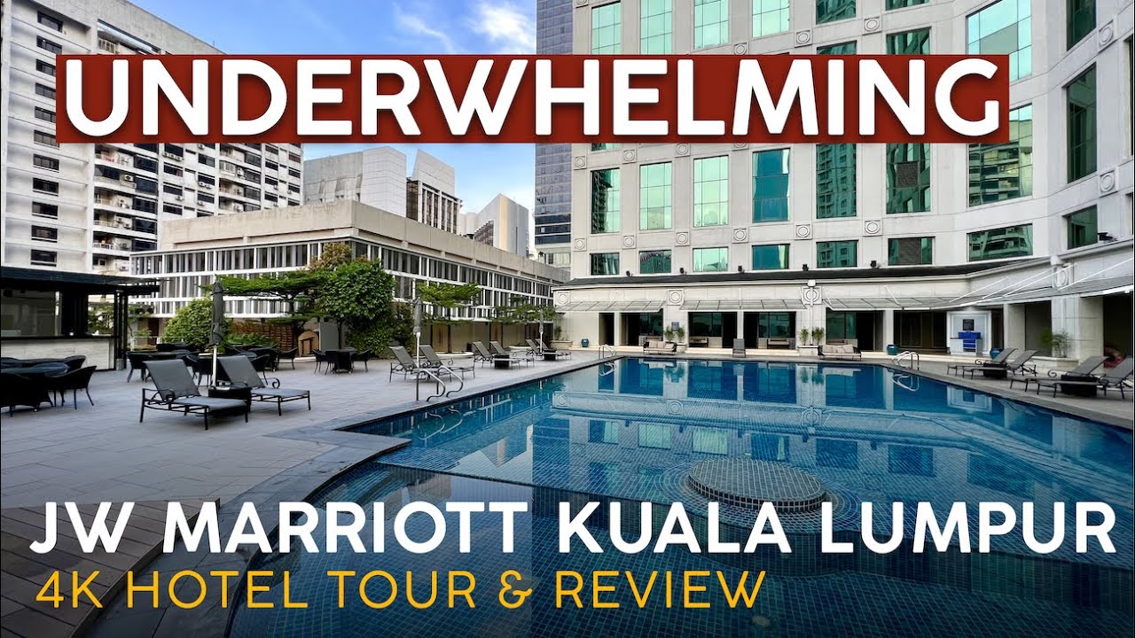 JW MARRIOTT Kuala Lumpur, Malaysia【4K Hotel Tour & Review】🎄 #FLIPFLOPMAS Ep. 6