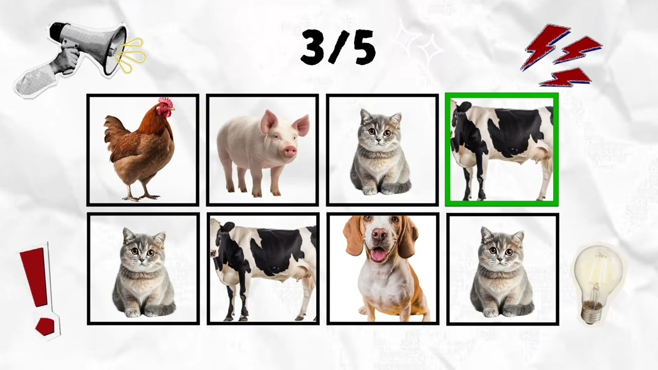 say the animals names to the beat! did you win? #animalshorts  #fypシ viral