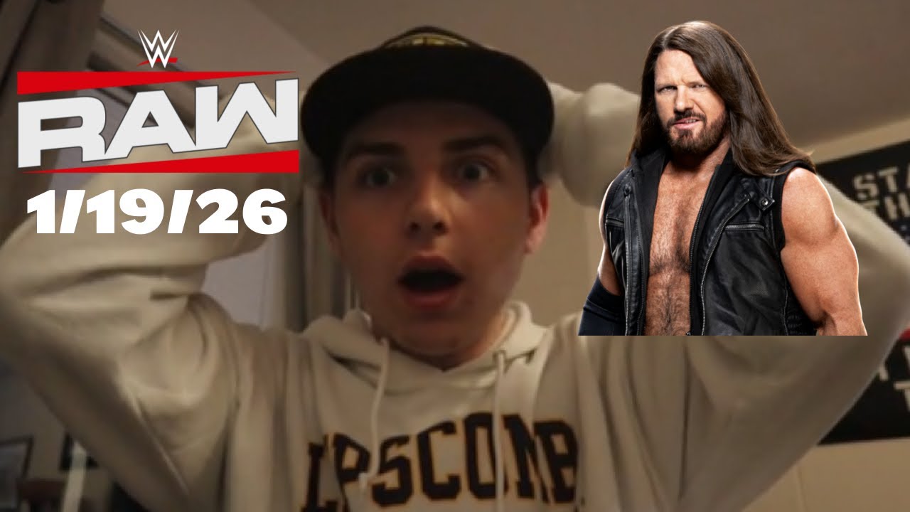 AJ STYLES Putting Career On The Line! Raw 1/19/26 Reactions