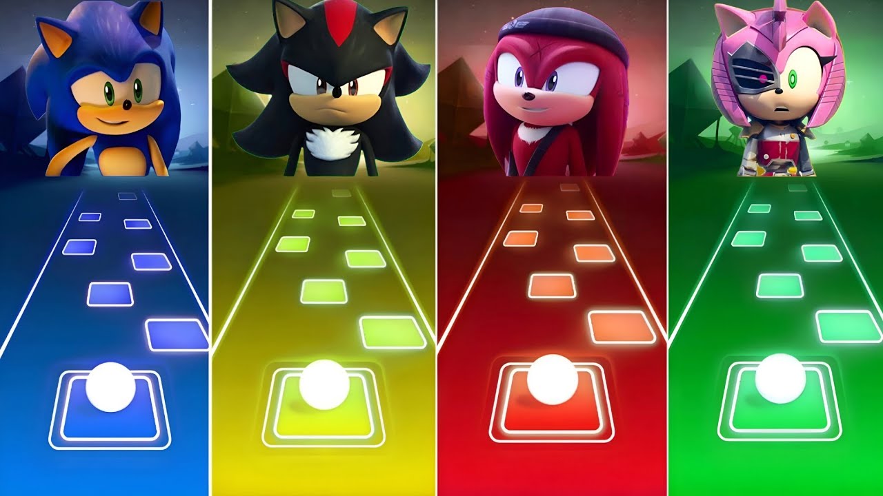 🔴 Sonic SUPER 😱 OTHER HEDGEHOG 3 Tiles Hop 🎯 Cedm rush 🟢 #55