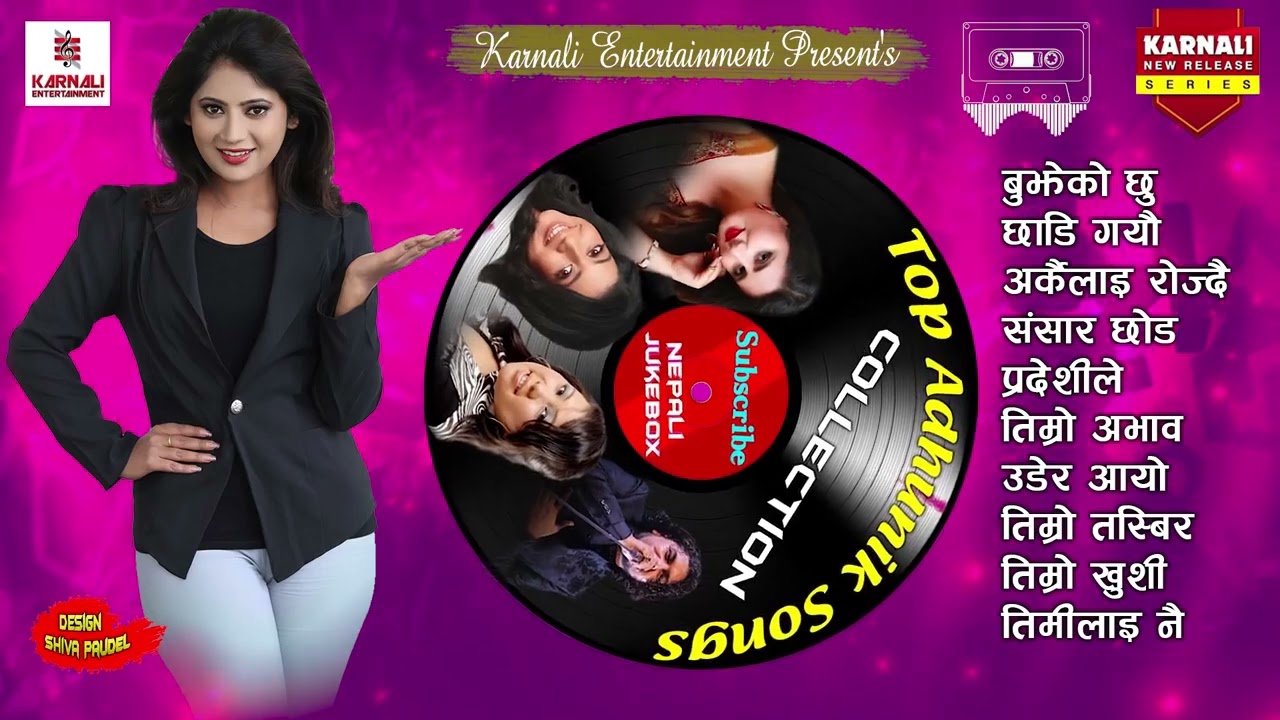 Nepali Top Adhunik Songs   New Audio Collection   Pramod Kharel,Anju Panta