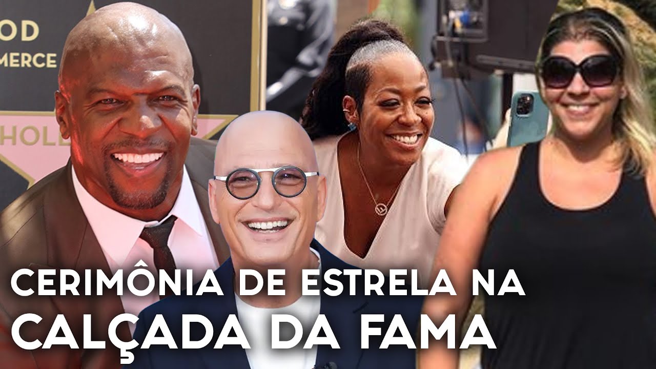 CERIMÔNIA CALÇADA DA FAMA TERRY CREWS