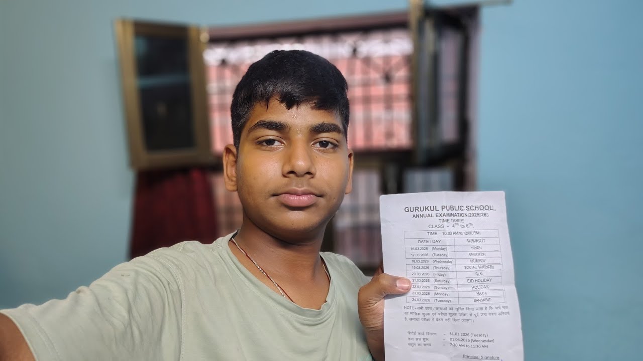 Annual Examination Hone Wala Hai Padai Nahi Kiya 🤣🎉(#rubalvlogs #vlog).