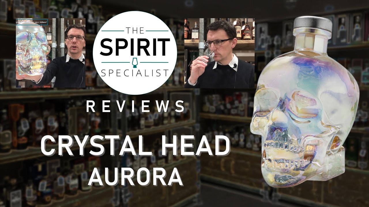 The Spirit Specialist reviews Crystal Head Aurora Vodka