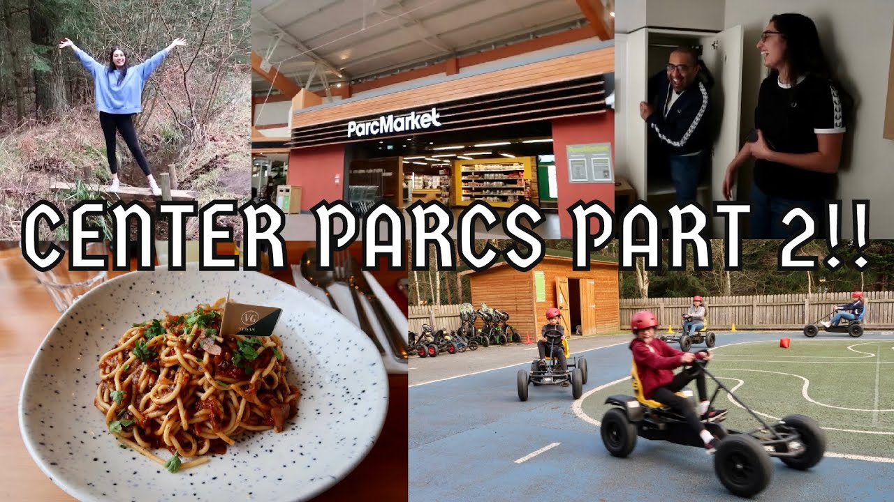 HIDE AND SEEK and FAMILY GO-KARTING at CENTER PARCS!! | Whinfell Forest | Feb 23 | Lauryn Rachel