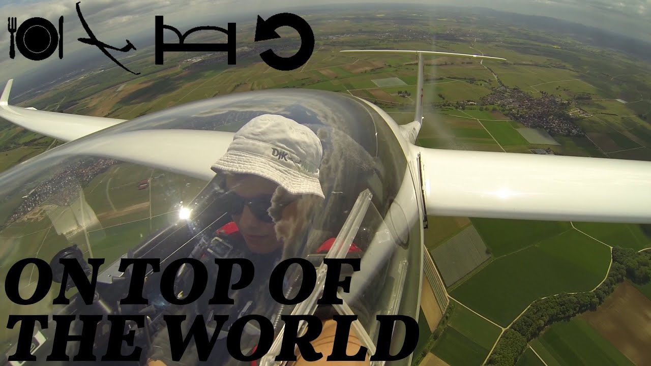 ON TOP OF THE WORLD | Segelfliegen Landau Ebenberg | Außenlandung