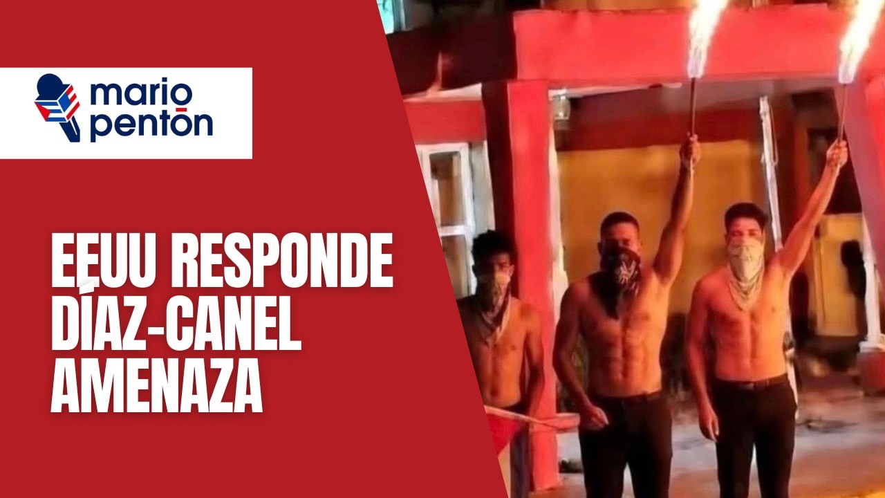 EEUU responde sobre manifestación en Morón y Díaz-Canel amenaza