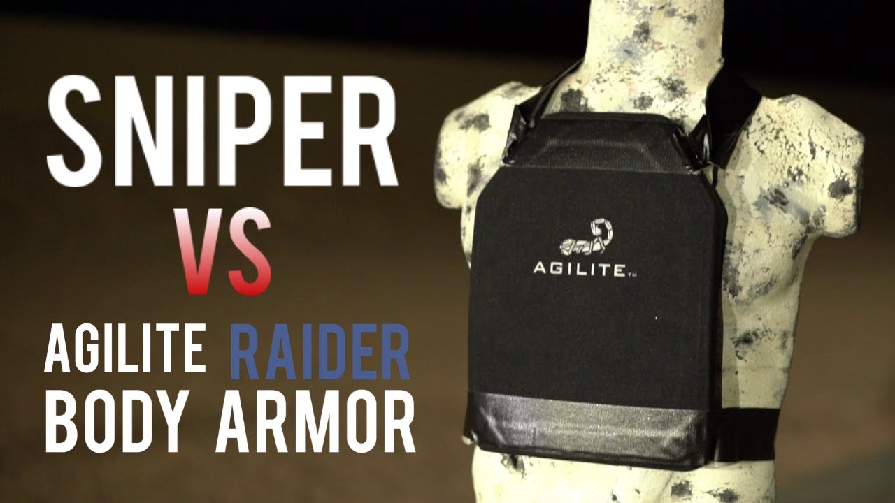 SWAT Officer Shoots Agilite Raider Body Armor with a Sniper Rifle