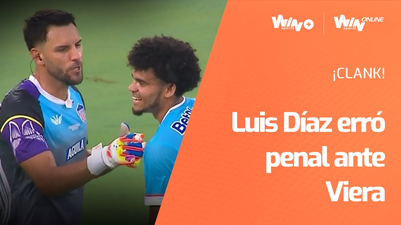 Luis D&iacute;az fall&oacute; penal en la despedida de Sebasti&aacute;n Viera de Junior