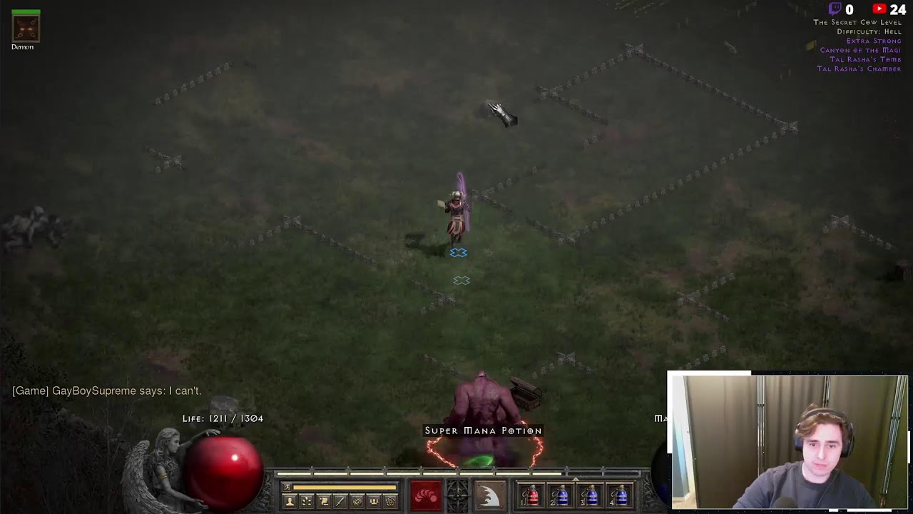 Diablo 2 ROTW cow farming today!