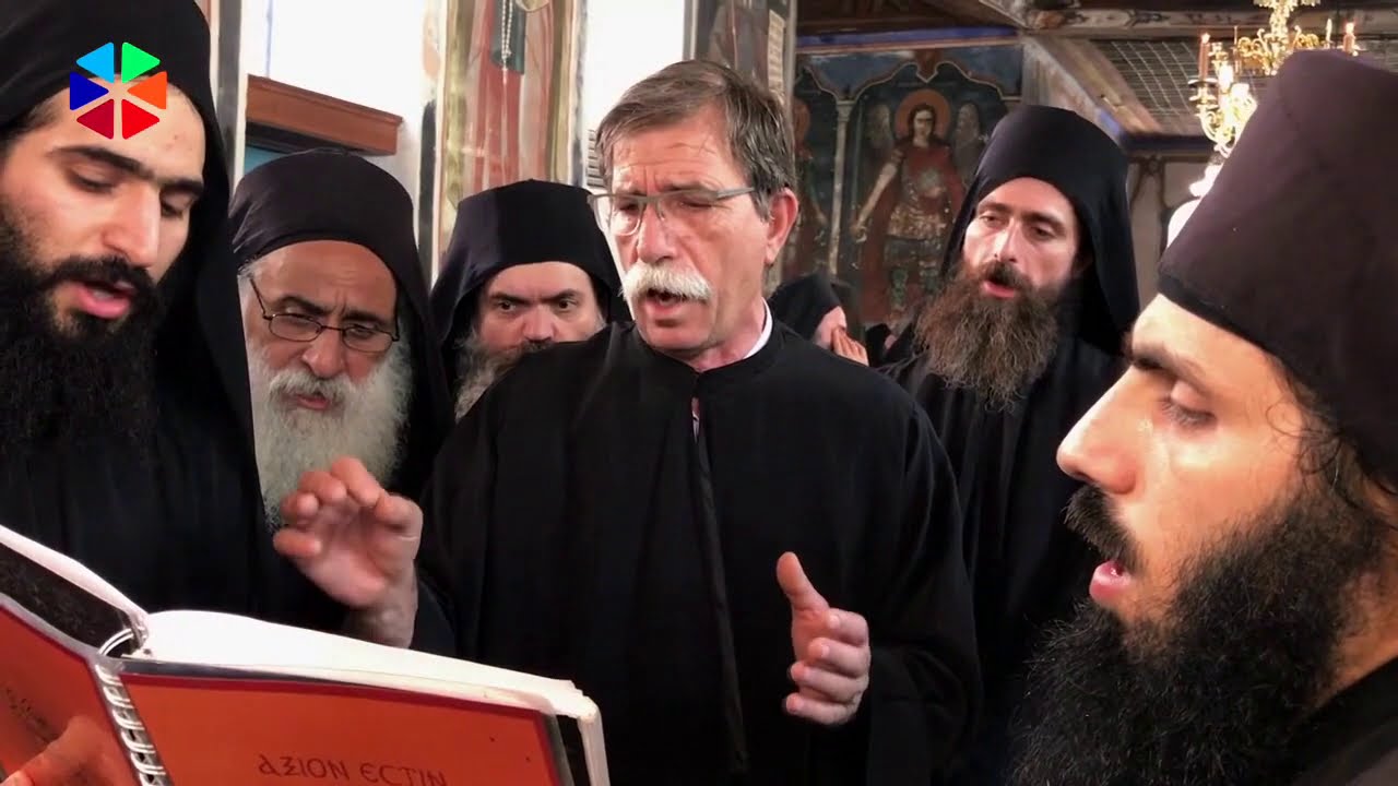 κ. Χασανίδης & Βατοπαιδινοί - Θ΄ωδή Κοιμήσεως