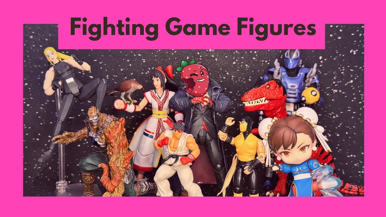 Fighting game toys and figures