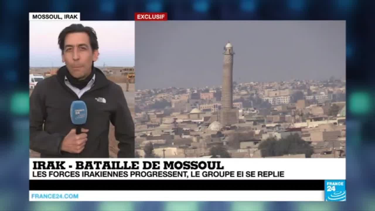 EXCLUSIF - Les images de la mosquée de Mossoul depuis laquelle al-Baghdadi a proclamé son califat