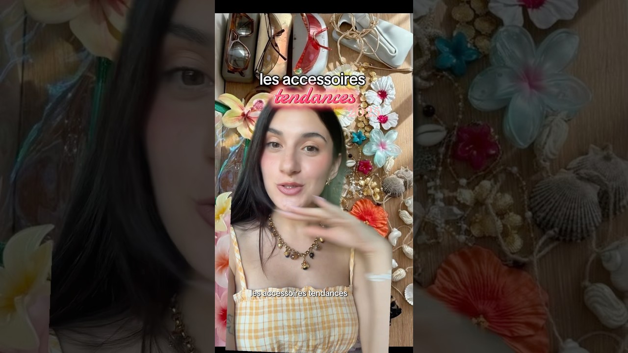 les tendance accessoires &eacute;t&eacute; 2025 ￼🩷 c&rsquo;est trop beau😍#tendance #shopping #mode #trend #girl #2025