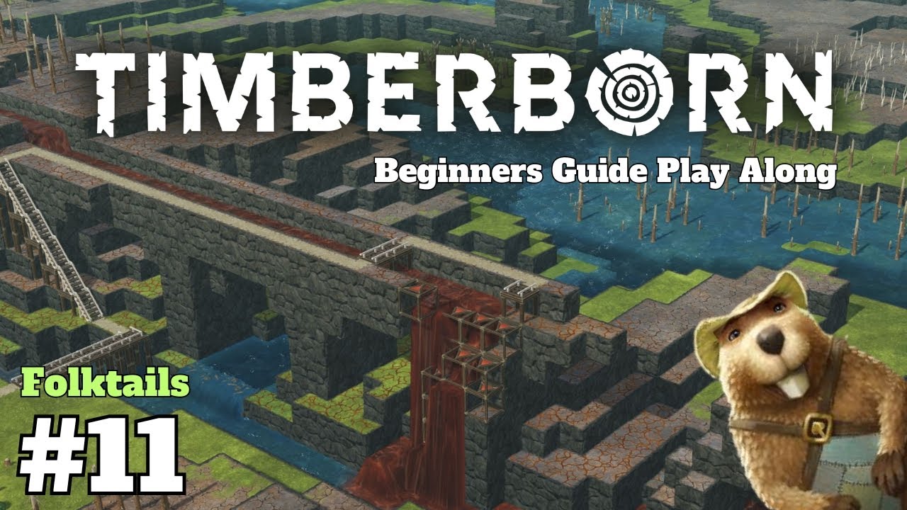 Seep Badwater Protection, Greenification! - Timberborn Tutorial Folktails Normal - Episode 11
