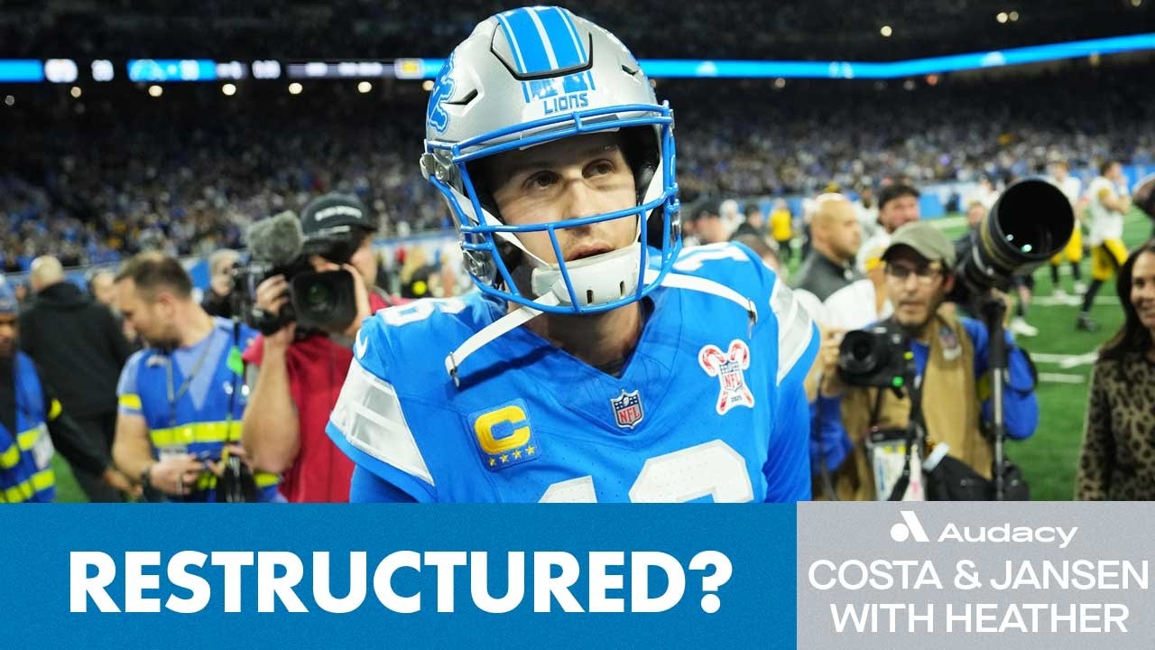 Why Haven't The Lions Restructured Goff's Deal Yet? | Costa and Jansen