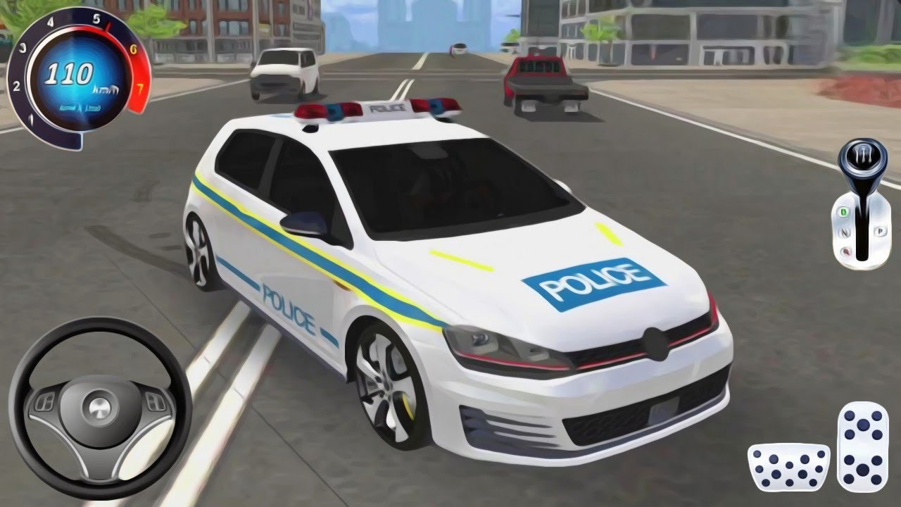 العاب سيارات شرطة - لعبه قيادة سيارة الشرطة الحقيقية - محاكي ألقياده - Real Police Car Driving