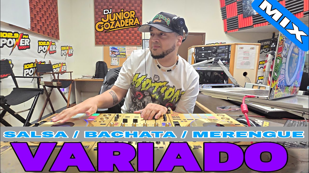 GOZADERA VARIADA 🔥 SALSA / BACHATA / MERENGUE (MIX EN VIVO)