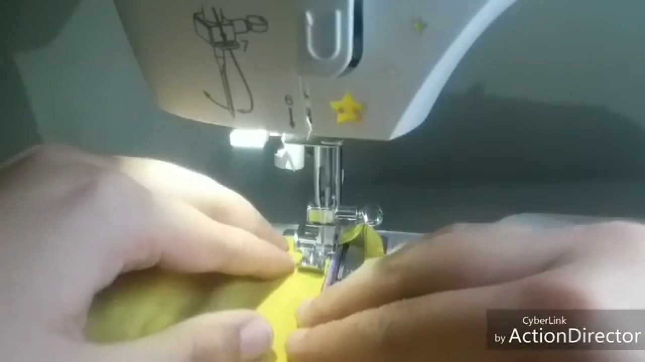 Sewing using zipper foot | Singer fashion mate 3342 | Domestic sewing machine