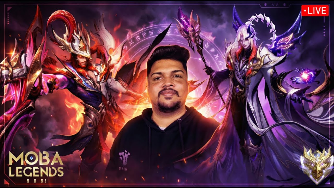 FINALLY BACK INTO THE DARK SYSTEM |ROAD to 2K SUBS | MLBB INDIA | MOBA LEGENDS 5v5 INDIA