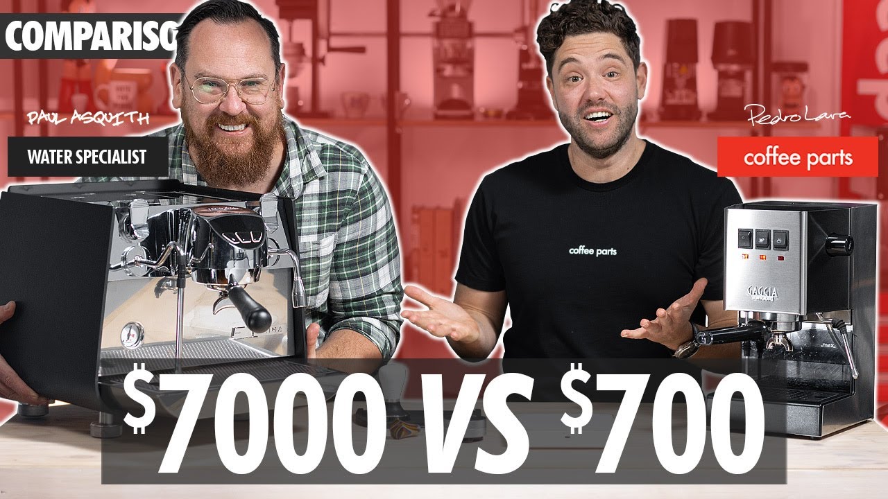 $700 vs $7000 Coffee Machine | Comparison