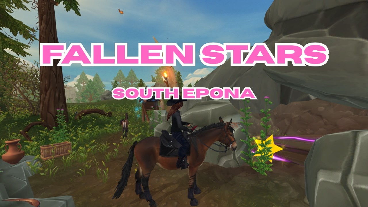 Fallen star locations || South Epona || Star Stable Online SSO