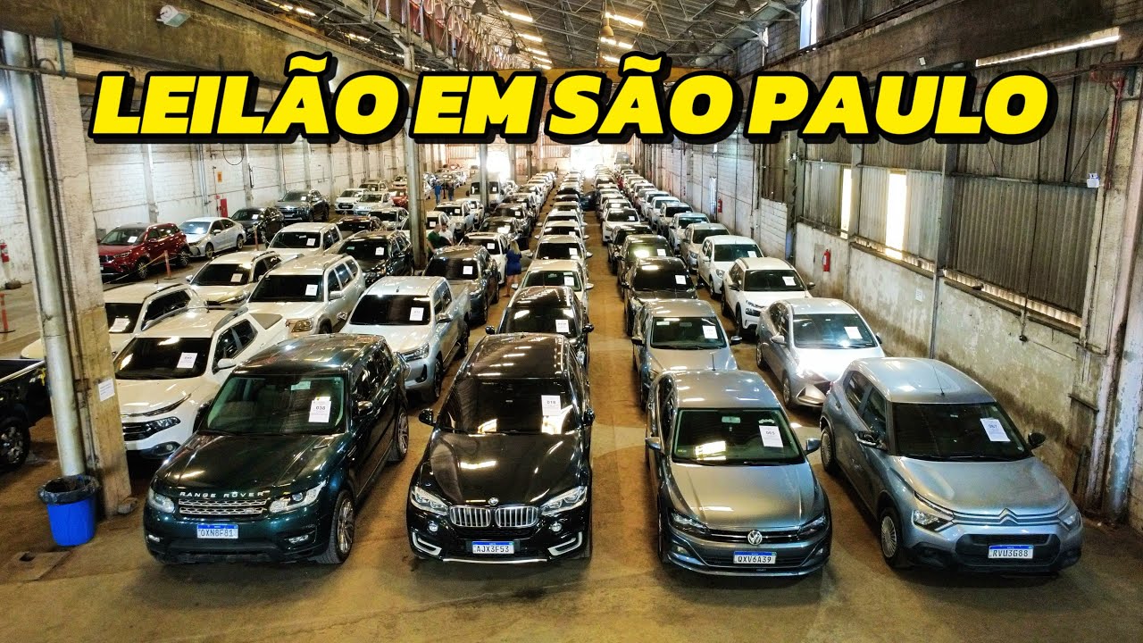 MEGA LEILÃO EM SÃO PAULO (BANCO HONDA E TOYOTA)
