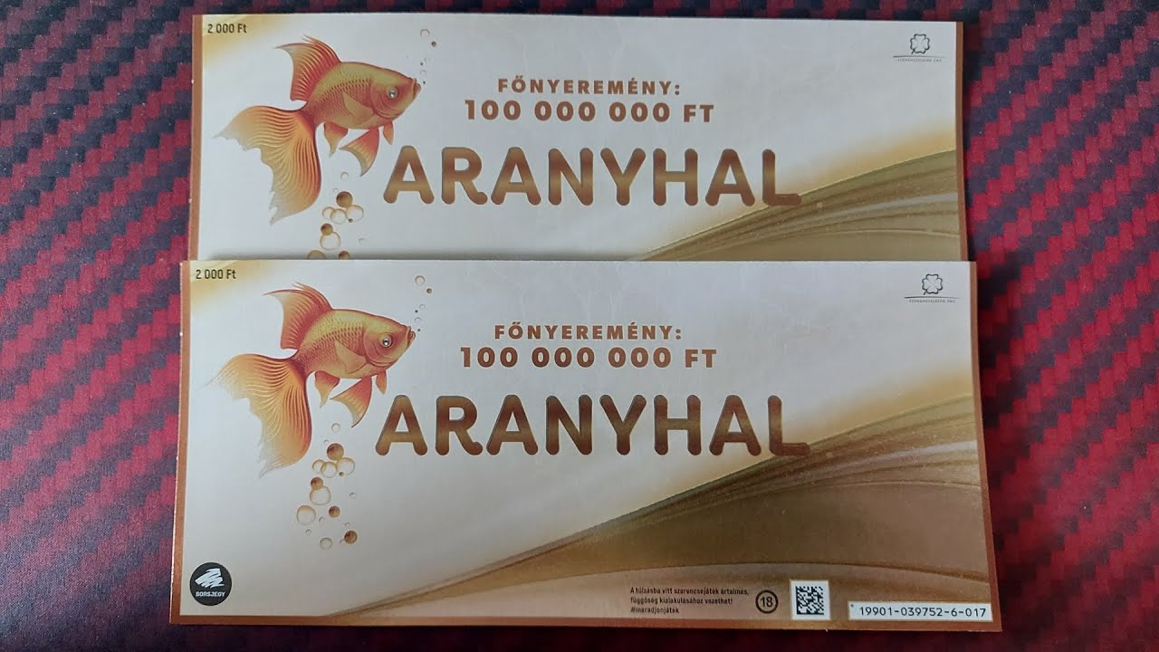 New but Terrible Scratcher Ticket - Goldfish - I won't buy more