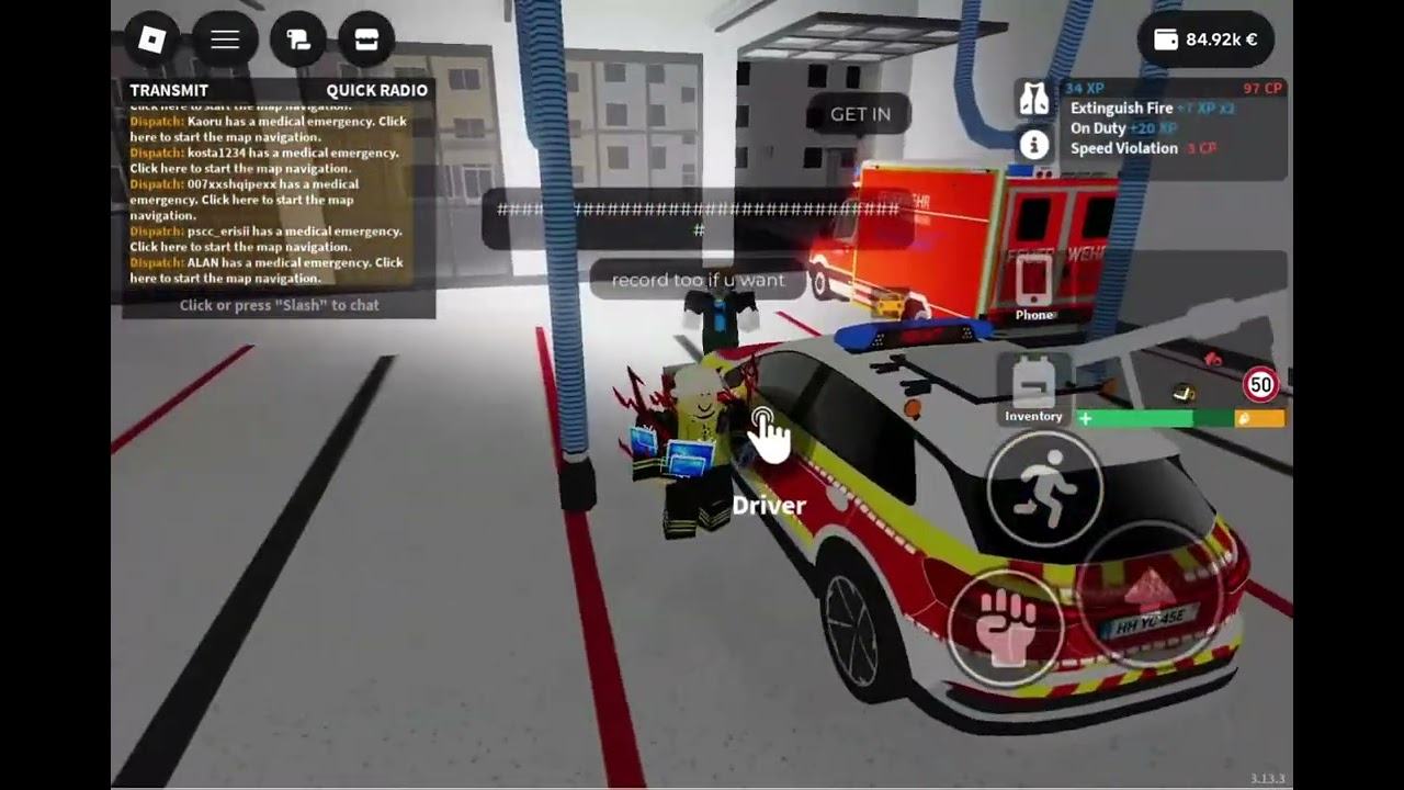 Being a firefighter in emergency hamburg!