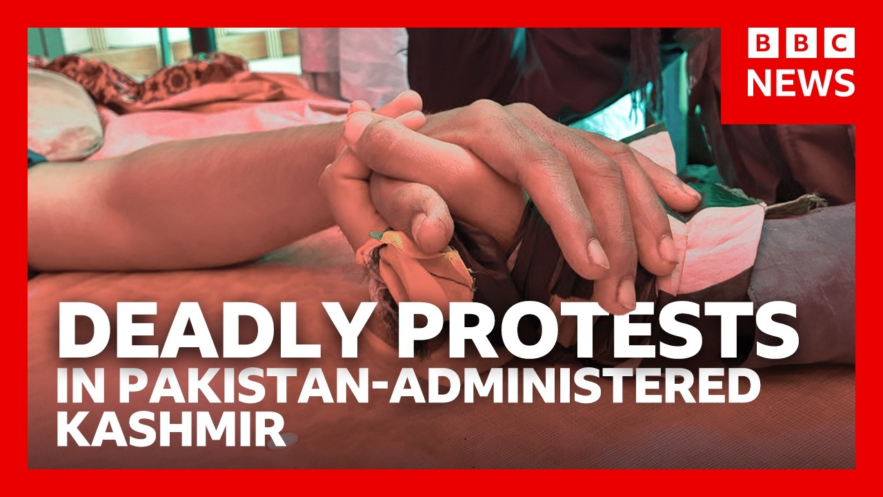 Inside city gripped by deadly protests in Pakistan-administered Kashmir | BBC News