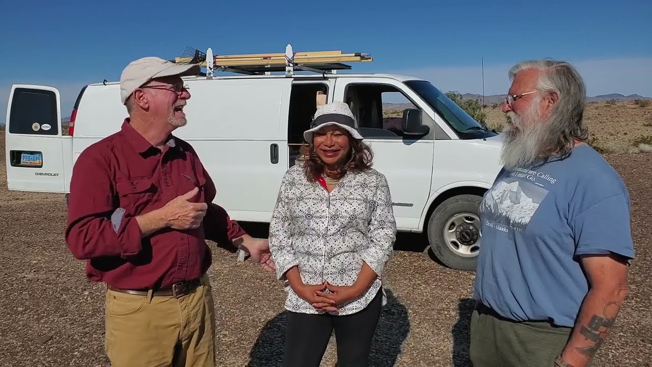 Adventurous Vandwellers Walk Across America For Hope: Atlantic to Pacific Oceans Rob and Marvy