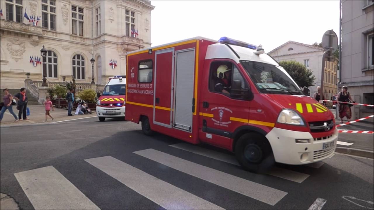 Défilé Militaire de Niort / 13 juillet 2016 / Passage du SDIS79