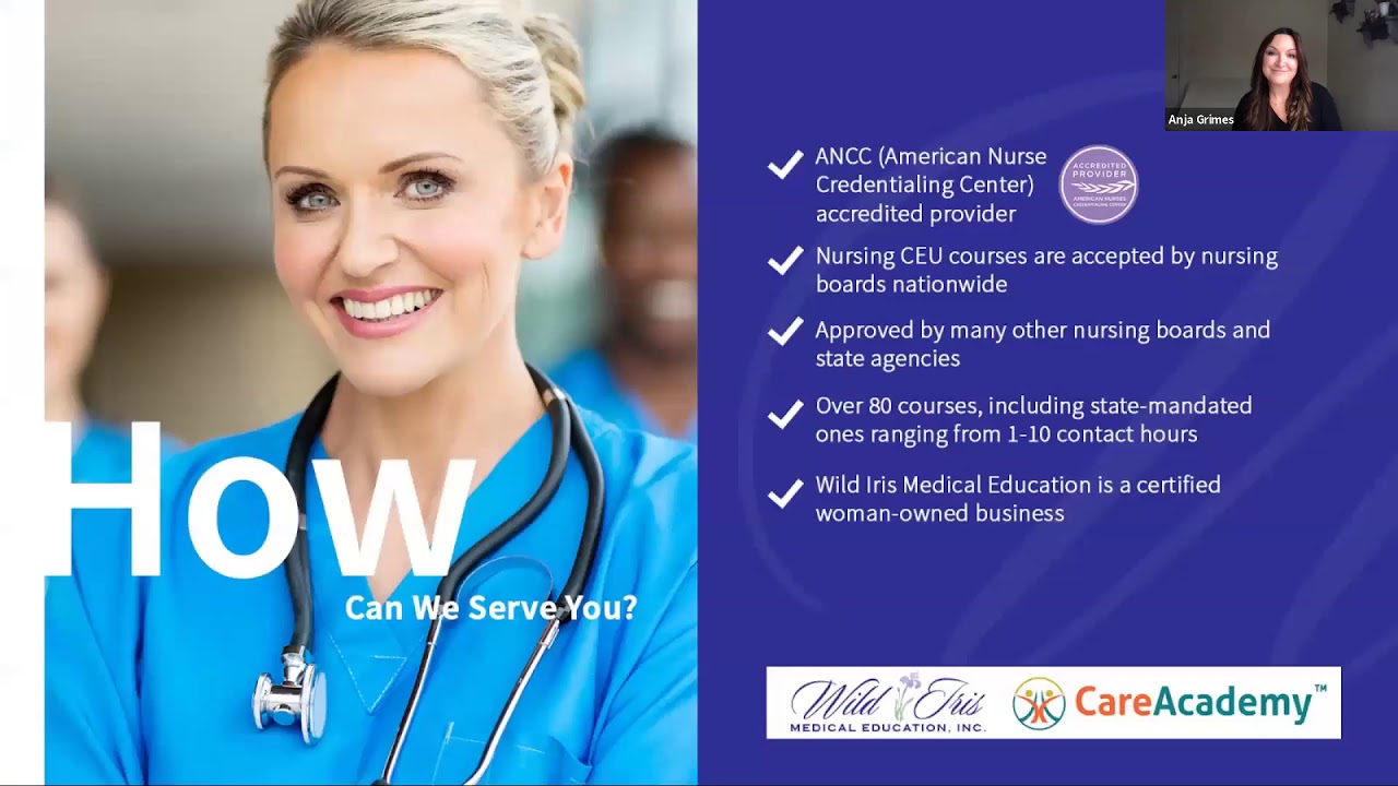 Introducing Registered Nurse CEUs, Accredited by the ANCC