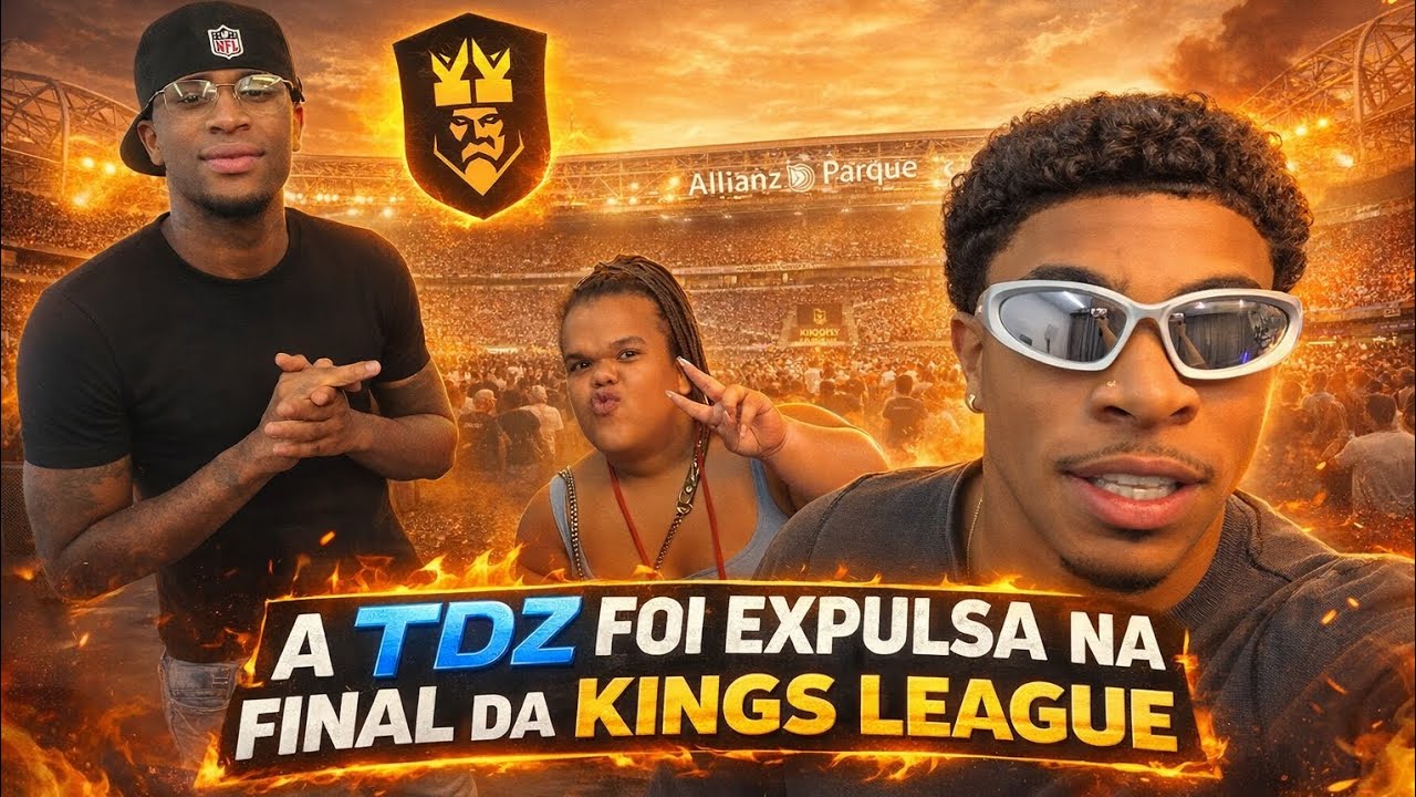 A TDZ FOI EXPULSA NA FINAL DA KINGS LEAGUE!! 😱