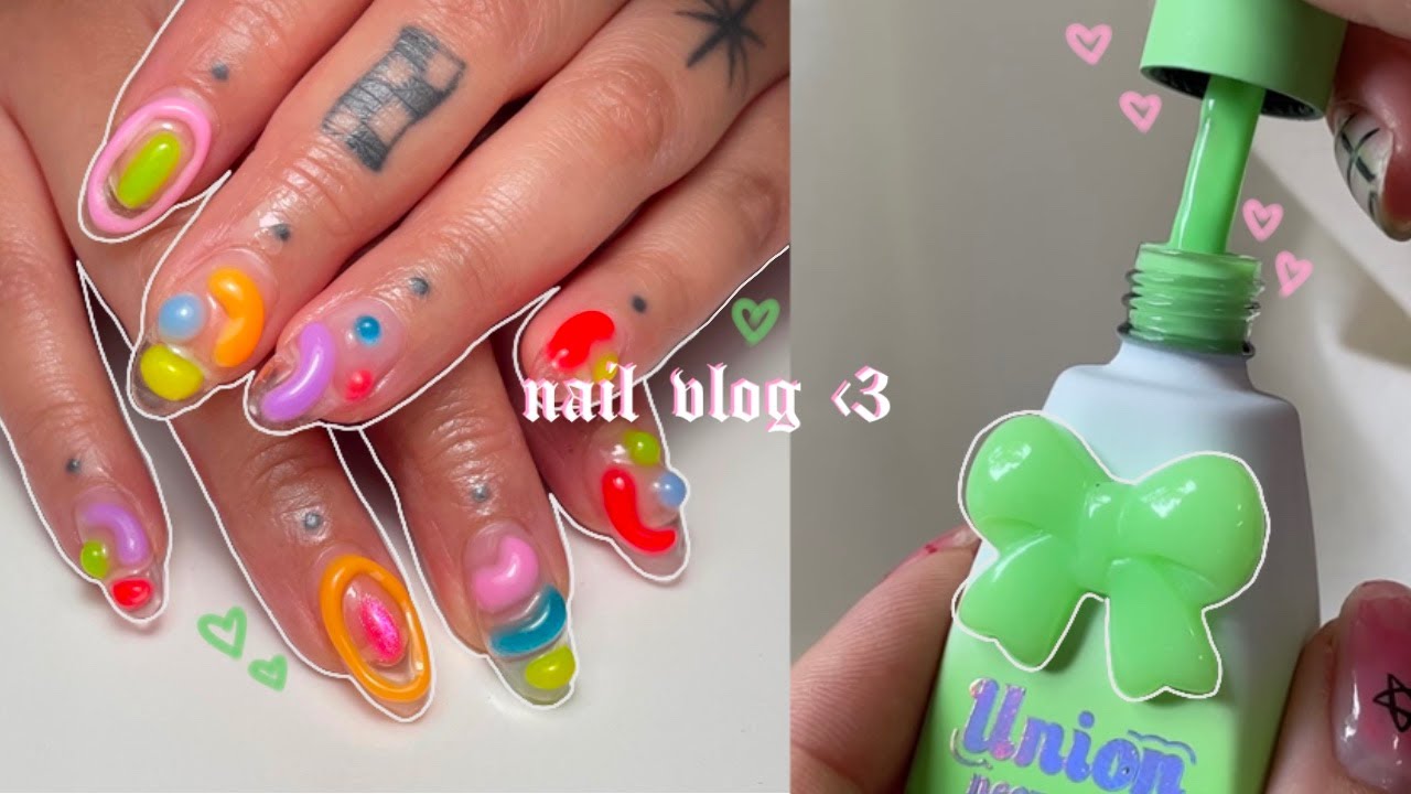 Nail Vlog ✨ Sweetie Nail Supply Haul, Bubble Nails, Doing my own Nails