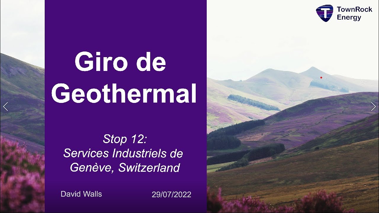Services Industriels de Geneve, Switzerland - Giro de Geothermal Stop 12