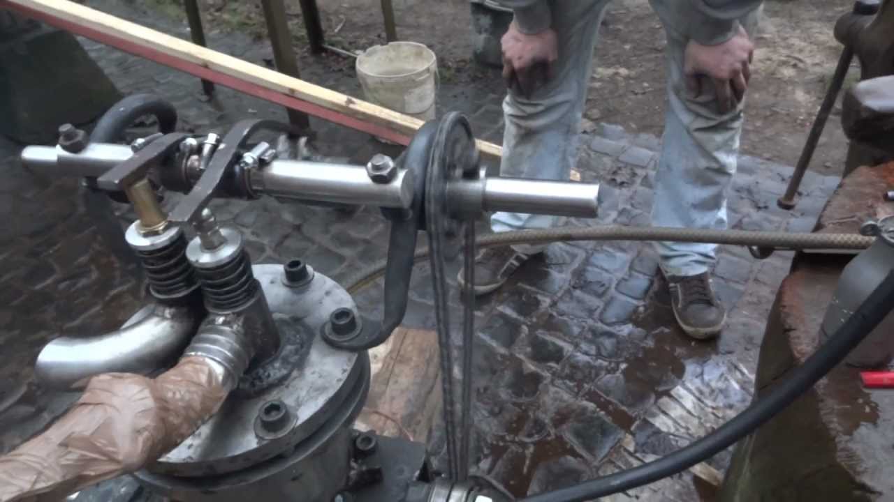 Homemade Combustion Engine (First Run) HD, HQ, H-etc.