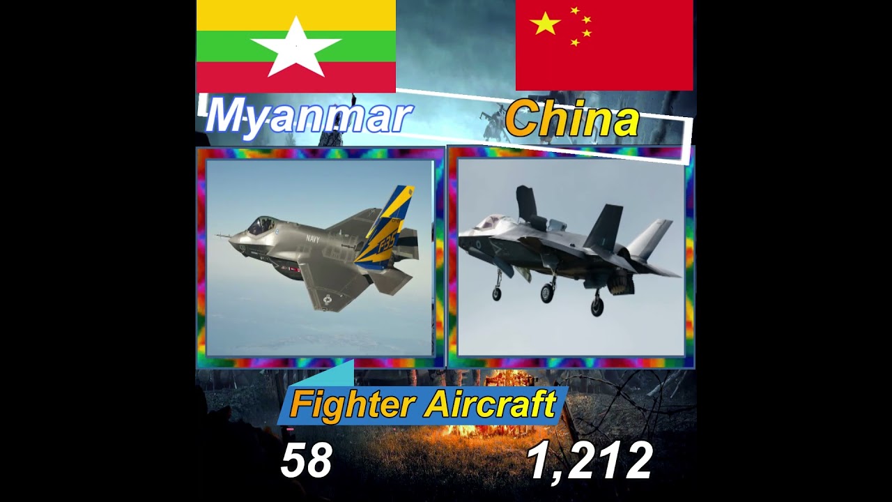 myanmar vs china military air power #trending #army #youtube #myanmar #shorts #short #china #viral